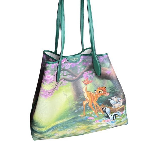 Bambi kate spade x Disney Bucket Bag and wristlet NWT (Giveaway) - Picture 3 of 10